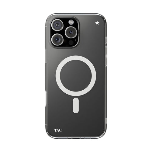 Clear Magnetic Impact Phone Case — MagSafe-Compatible Protective Cover