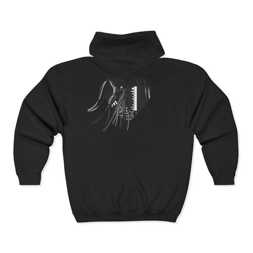 808's & Heartbreak | TAC Unisex Heavy Blend™ Full Zip Hooded Sweatshirt